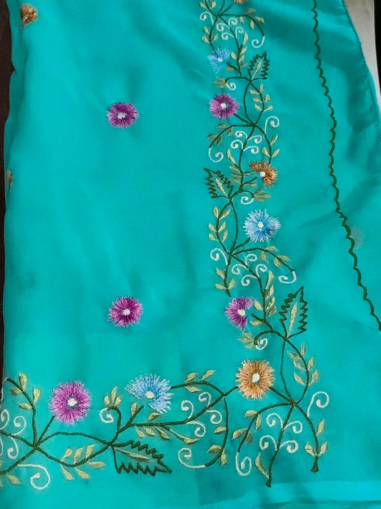 Embroidery Saree