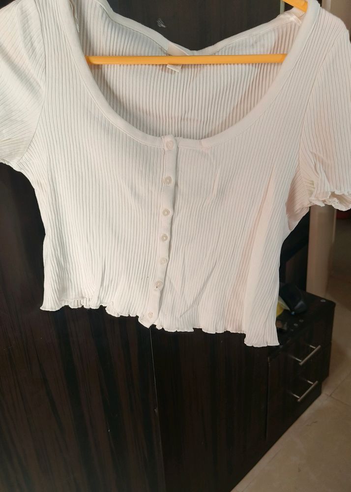 H&M White Top