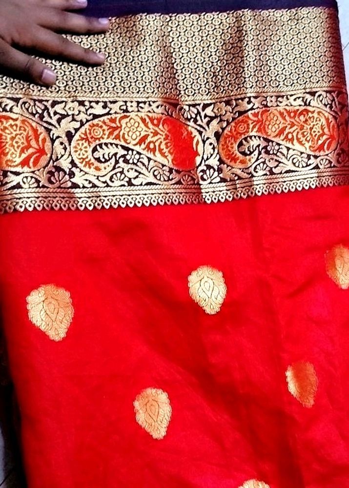 Red Padmavati Saree...❤️🫶
