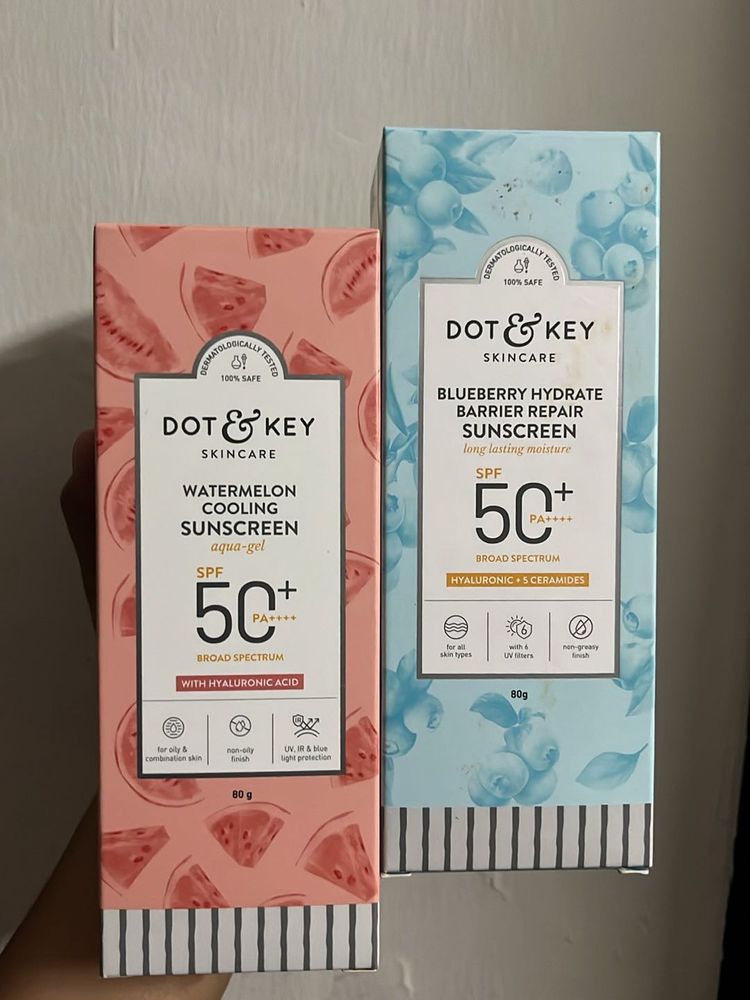 Dot & Key Sunscreen Pack 2 (80gm Both)