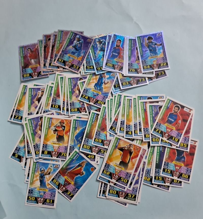 TOPPS CRICKET ATTAX CARDS