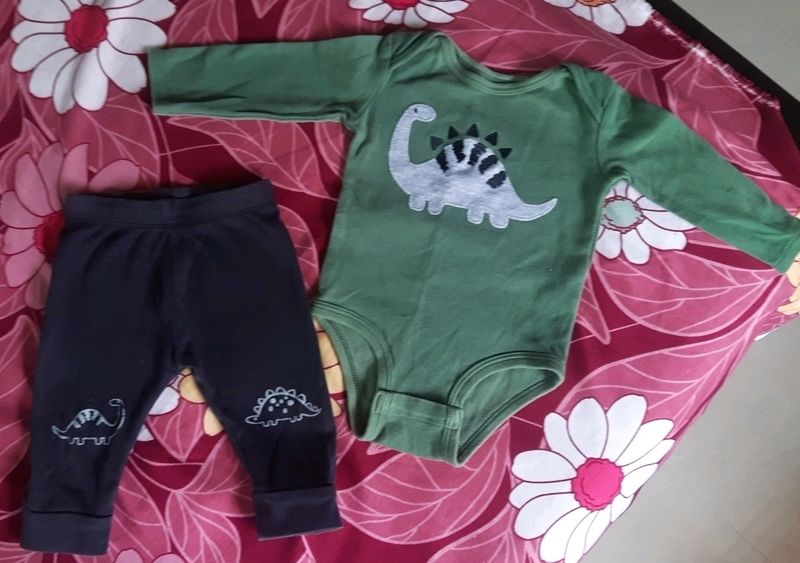 Baby Onesies And Pants Combo