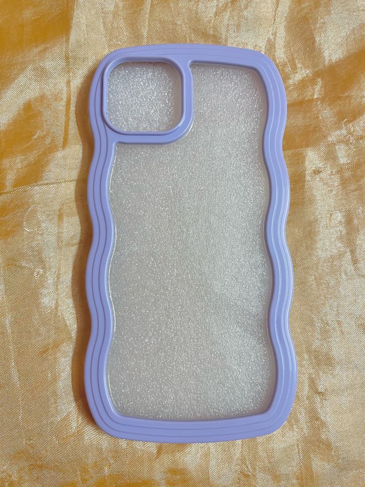 iphone 13 purple transparent cover