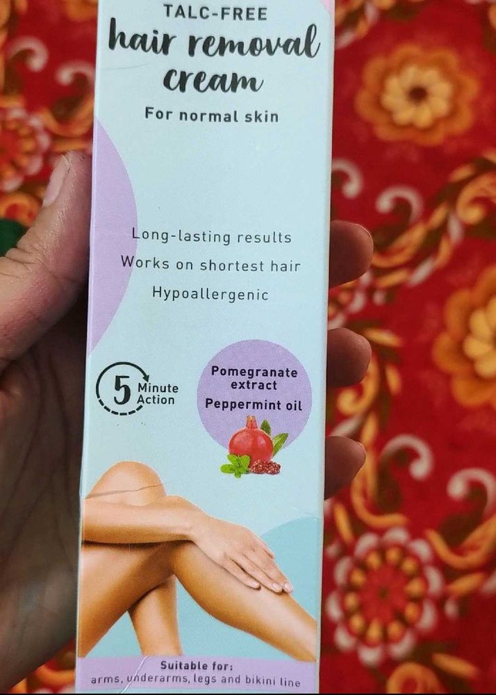 New Unused Hair Removal Cream