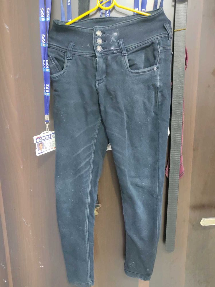 A Charocol Colour Jeans