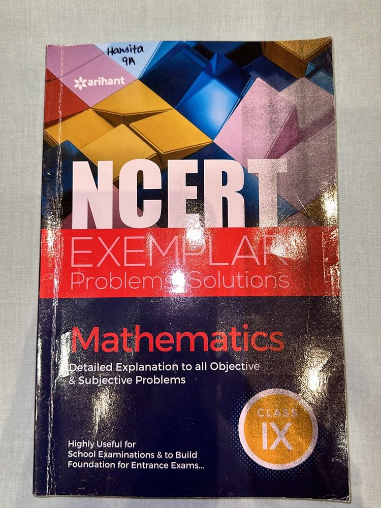 NCERT MATH ARIHANT EXEMPLAR