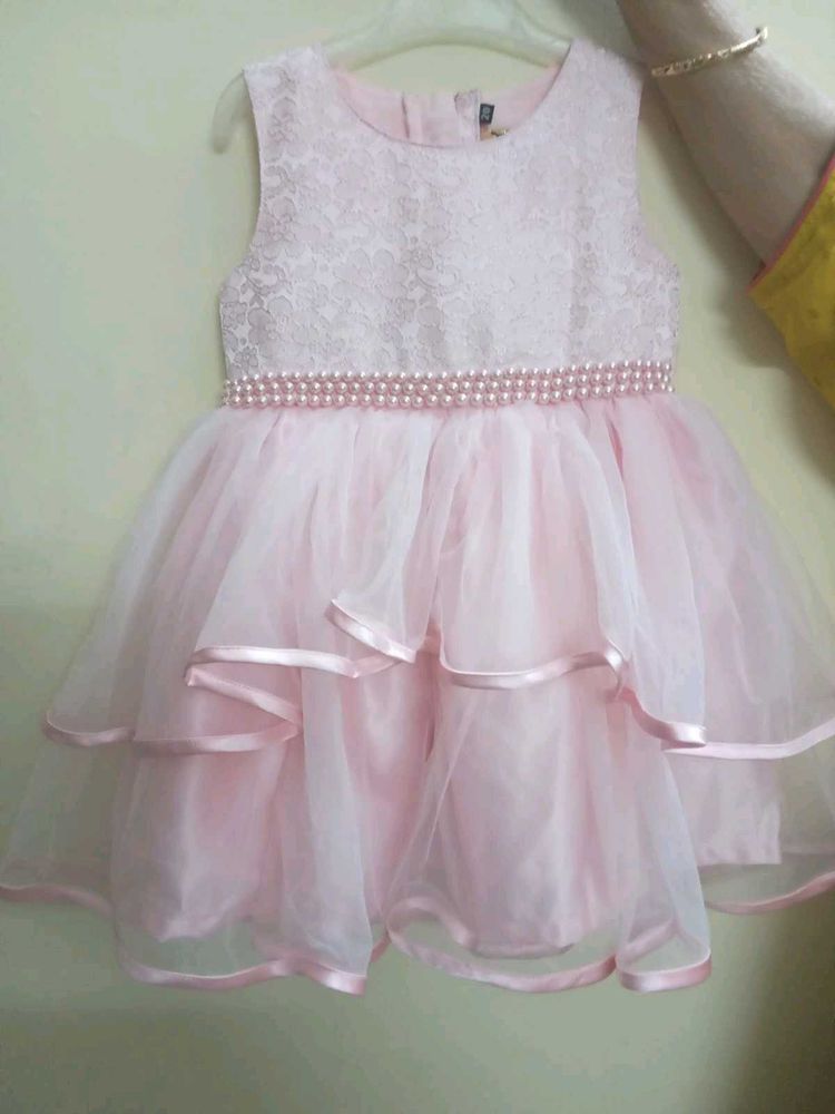 Baby Girl Frock With Net