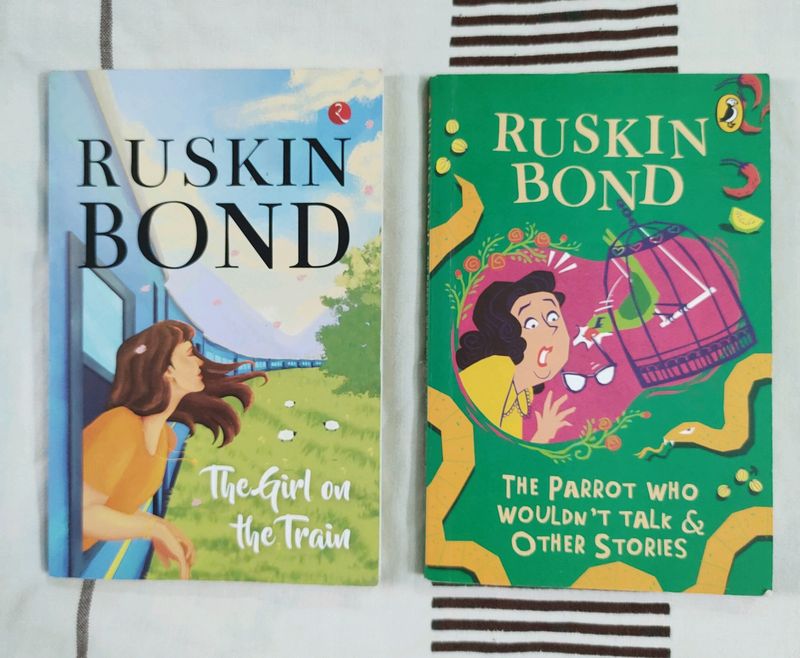 Ruskin Bond The Girl On Train & Parrot Who Couldnt
