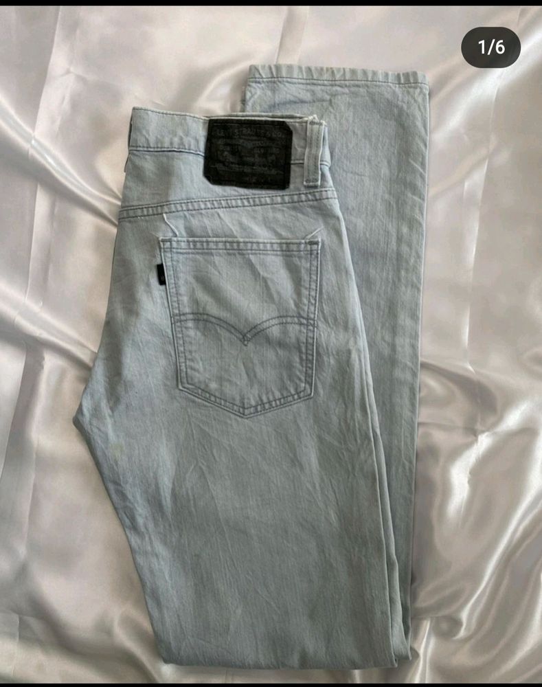 LEVI'S Light BLUE Relaxed Fit Jeans