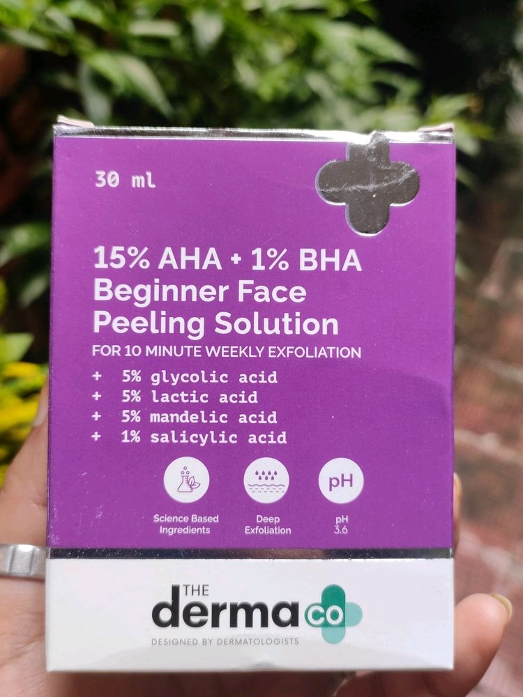 15% AHA + 1% BHA Beginner Face Peeling Solution