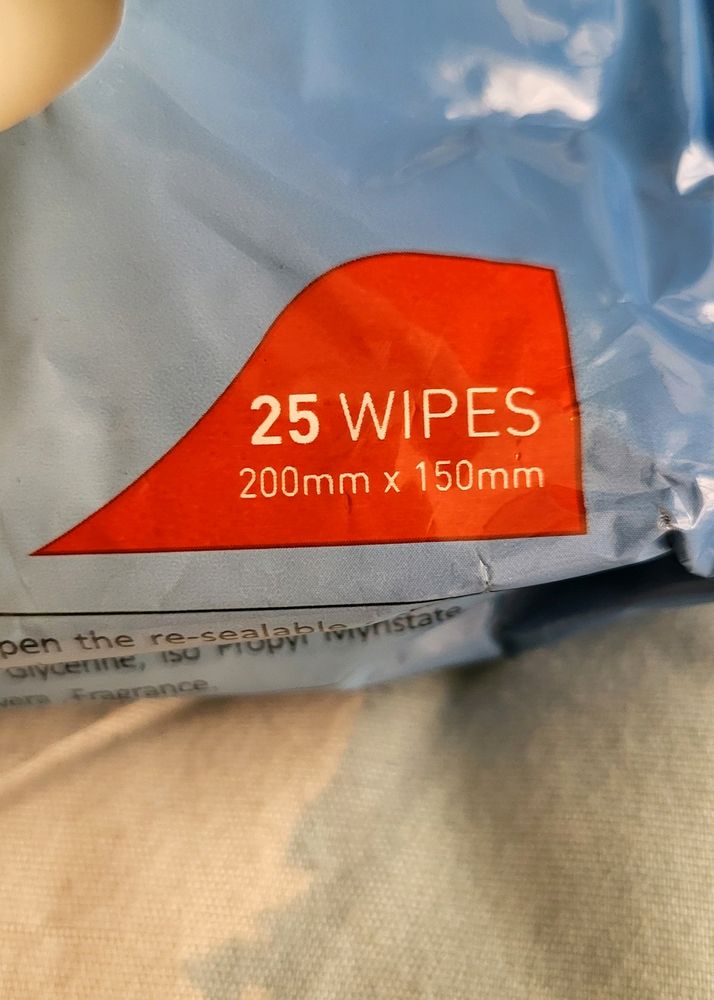 Medicated Wipes.