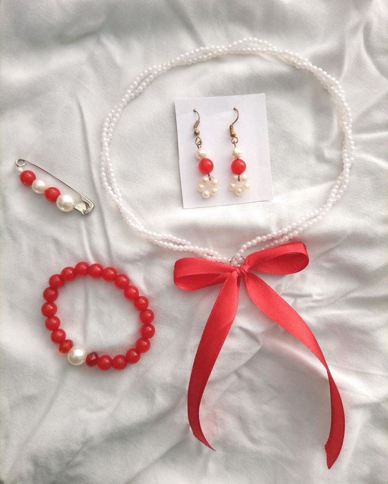 Red Jewellery Combo ❤️