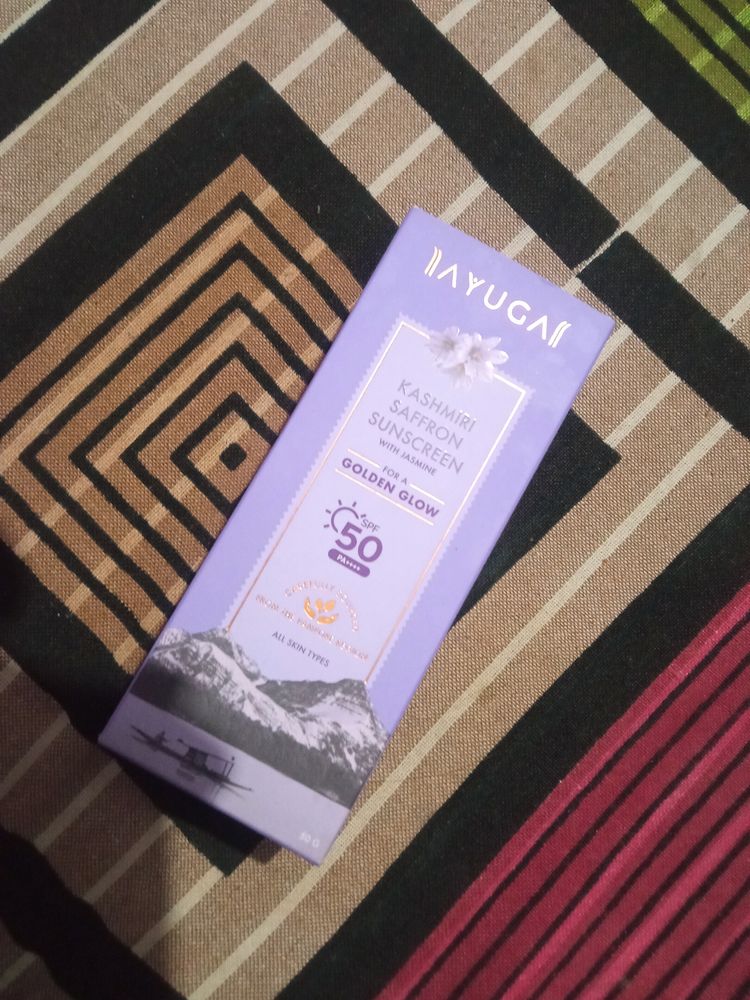 Ayuga Kashmiri Saffron Sunscreen