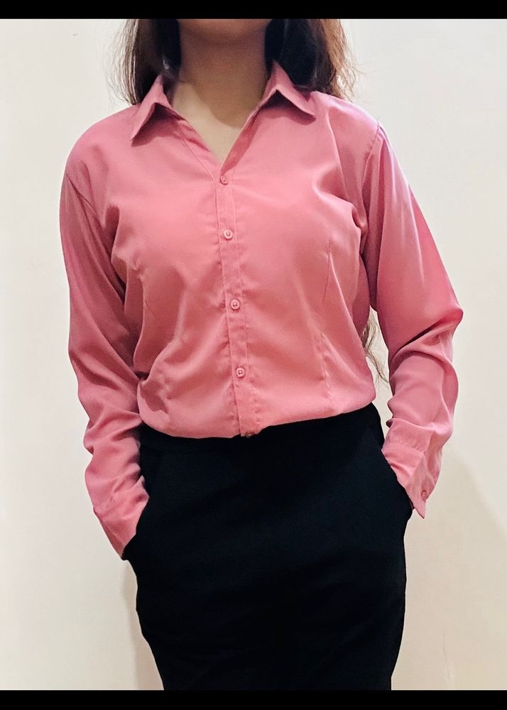 Pink Formal / Casual Shirt