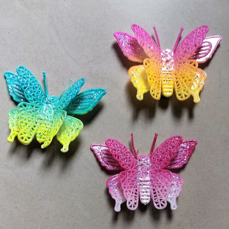 Combo Butterfly Hair Clips