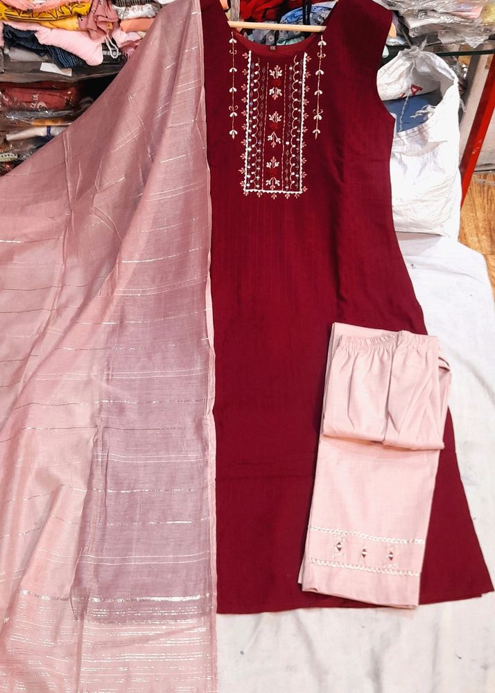 Kurti Pant Dupatta