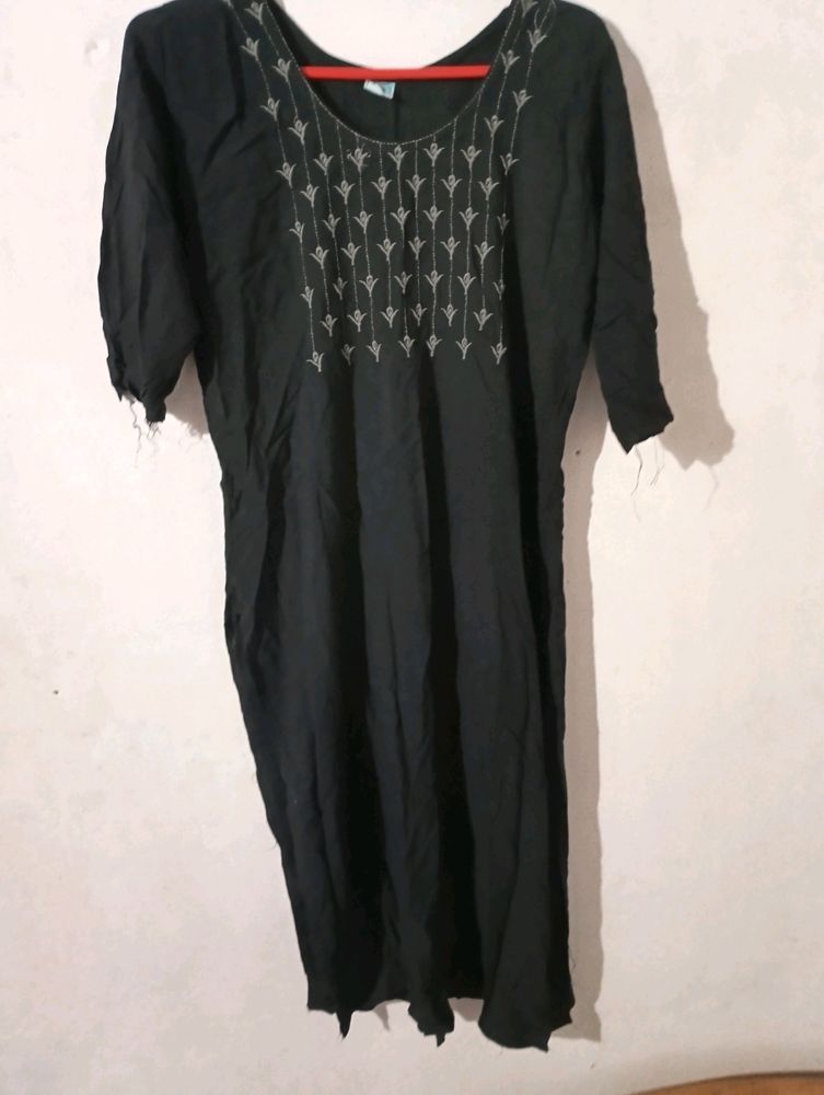 Black Kurta