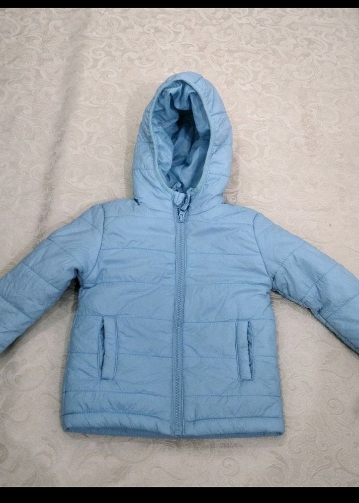 Blue Puffer Jacket