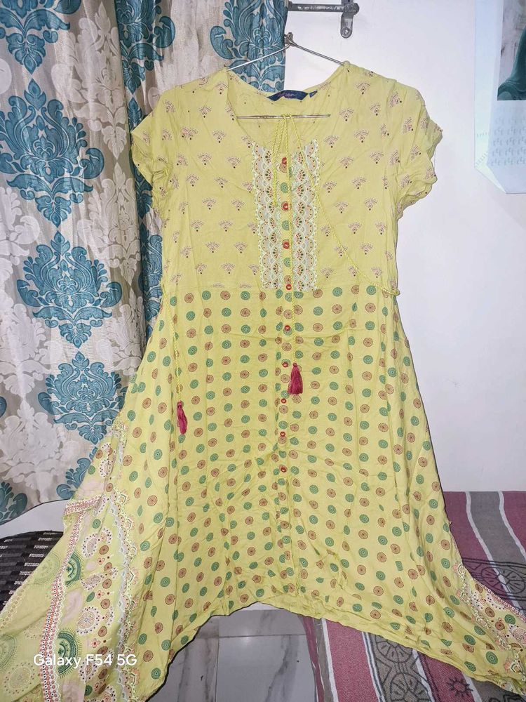 Lime Green 💚 Kurta/kurti