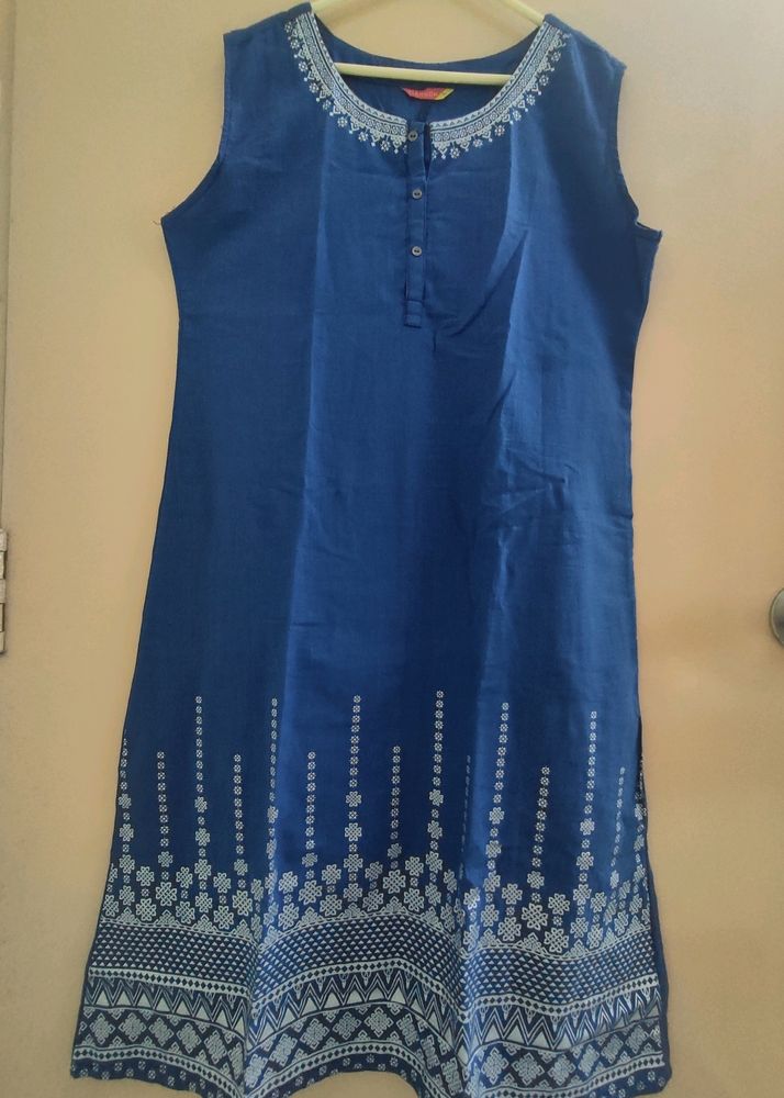 A-line Printed Kurta