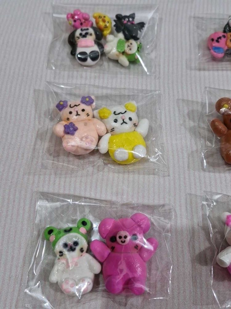 Hand Made Cute Clay Charms