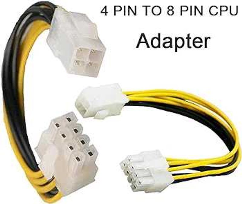 4 To 8 Pin CPU Connector