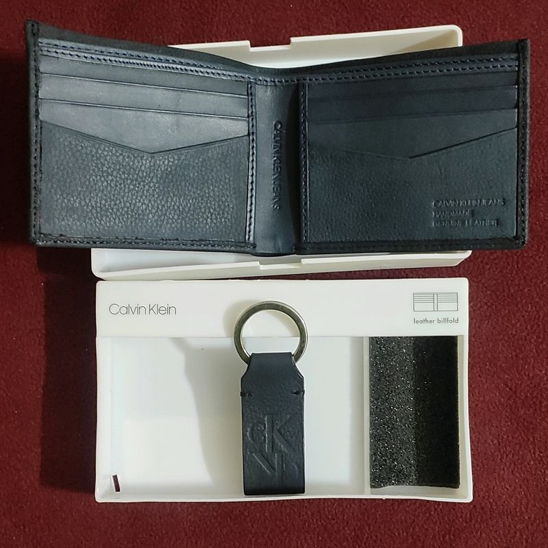 Men Wallet With Keychain