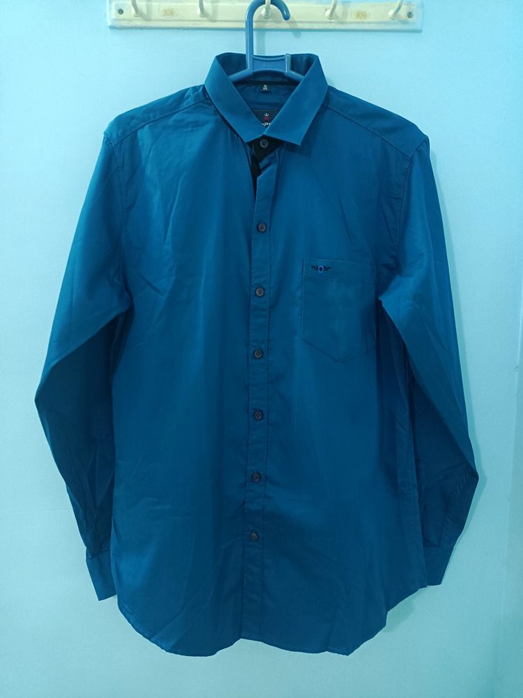 Blue Formal Men Shirt