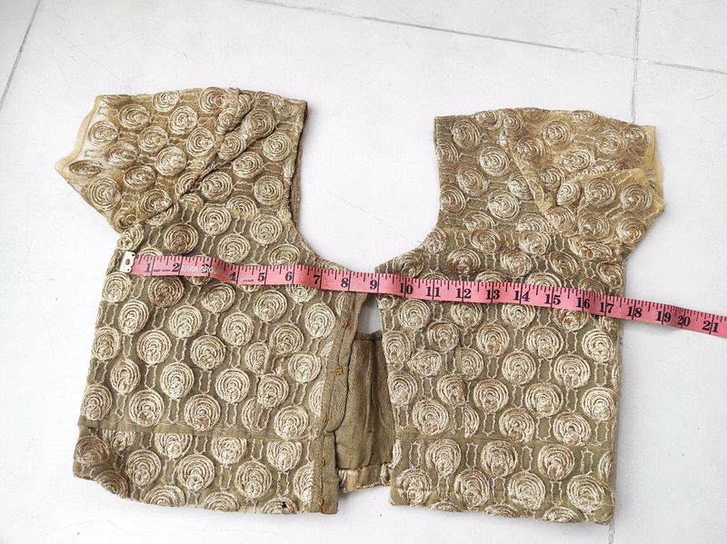 Golden Net Designer Blouse