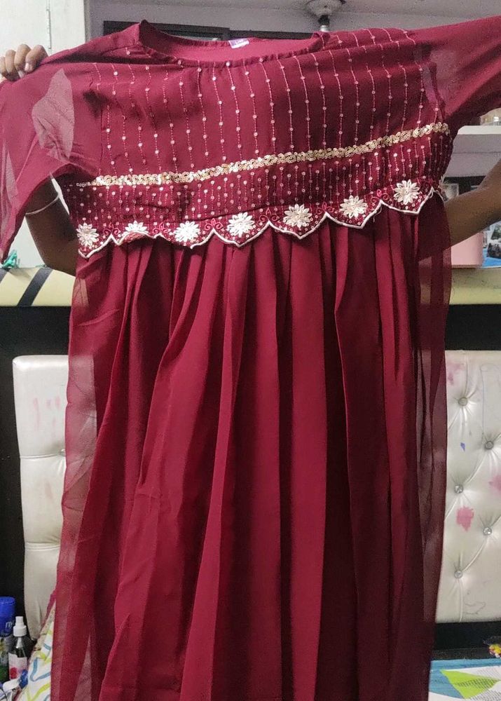 Kurti With Dupatta