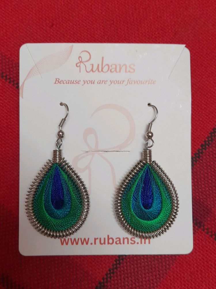 Peacock Earrings