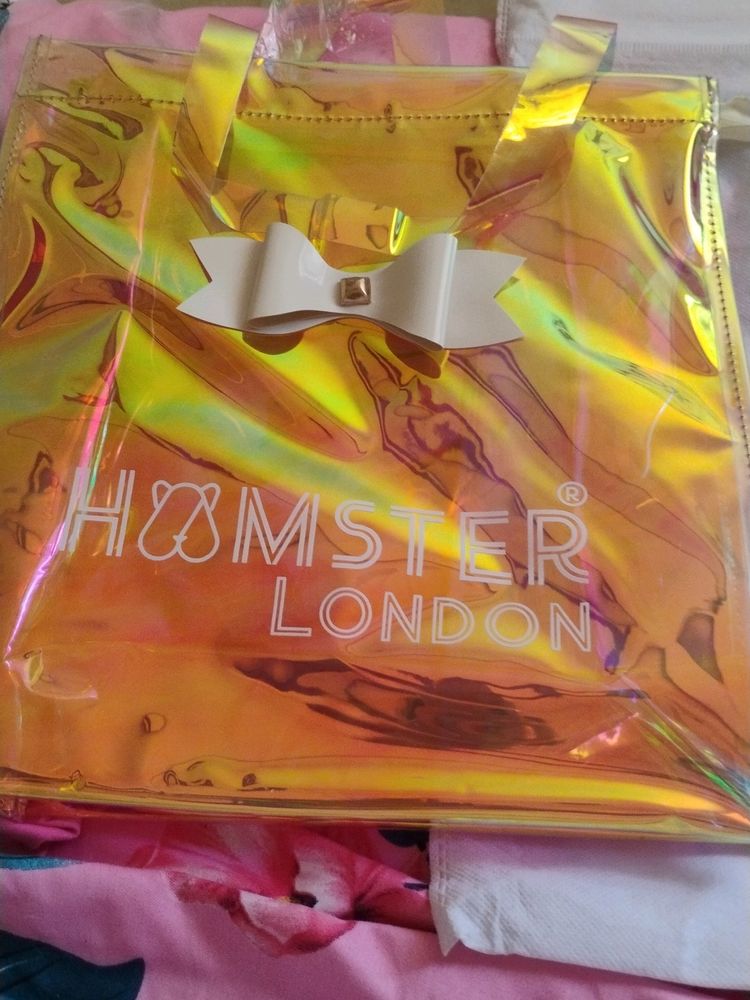 Hamster London Kids And Adults Transperent Bag