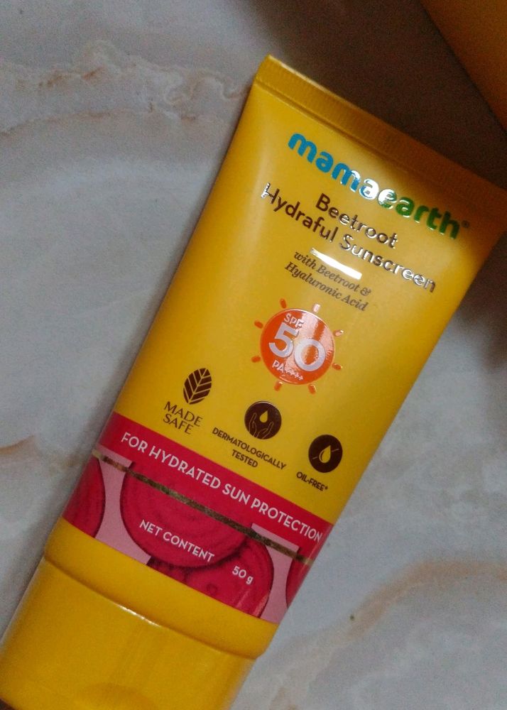 Mamaearth Beetroot Hydraful Sunscreen