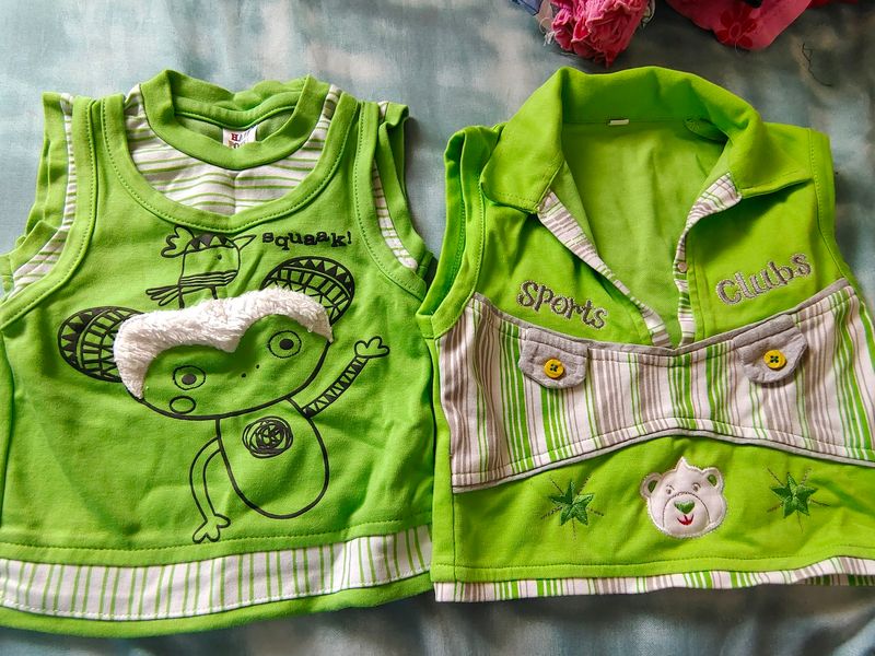 Kids GREEN shirt Combo