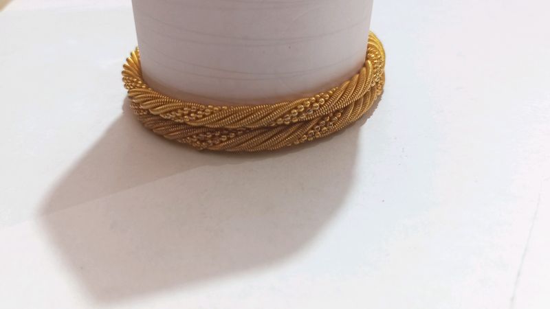 Golden Bangles | 2bangles Set For Womens Designed