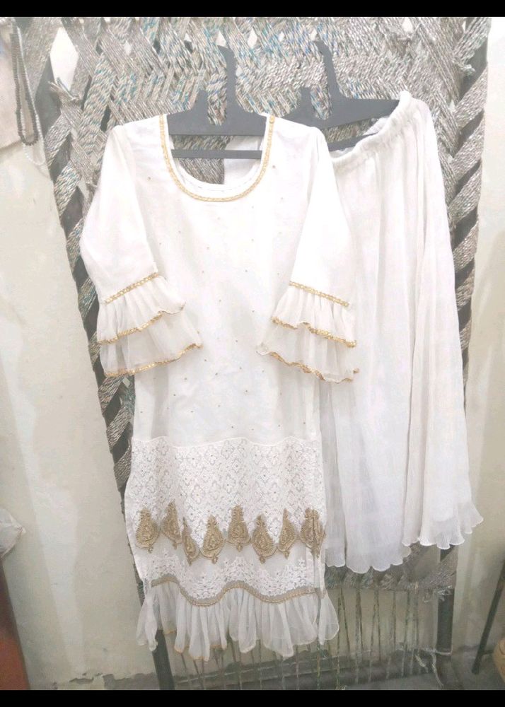 Festival White Designer Dress