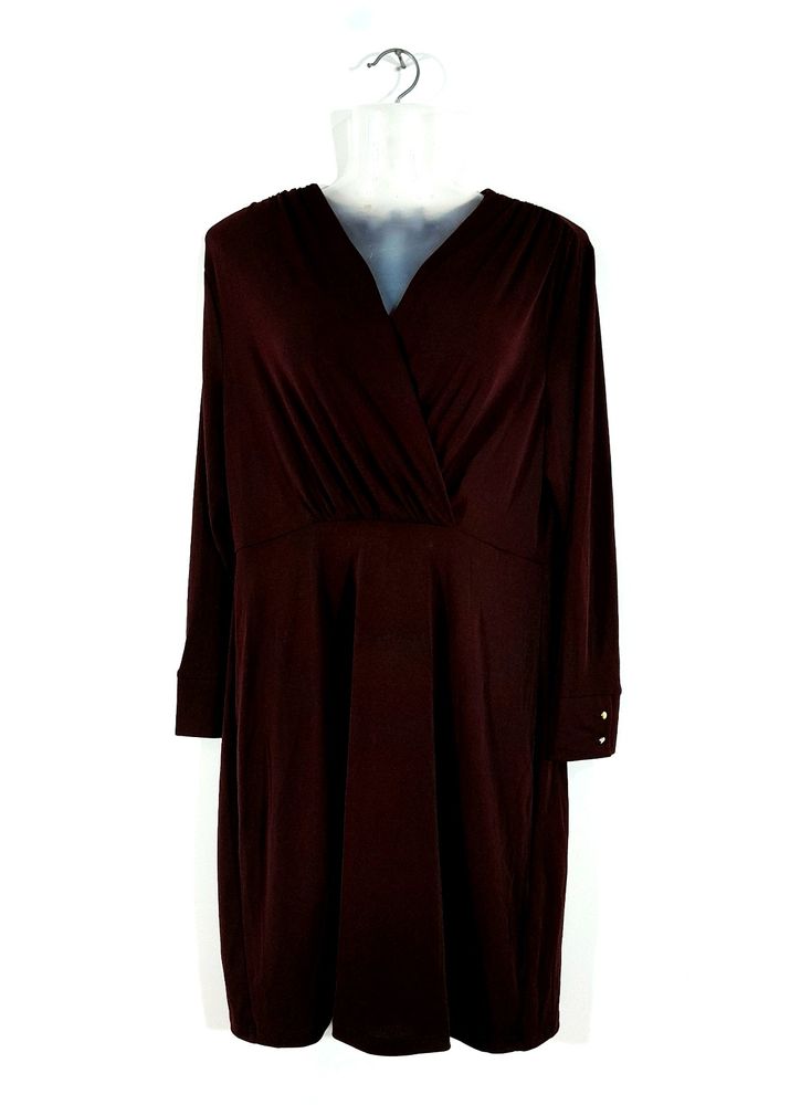 Brown Partywear Dress (Women's)