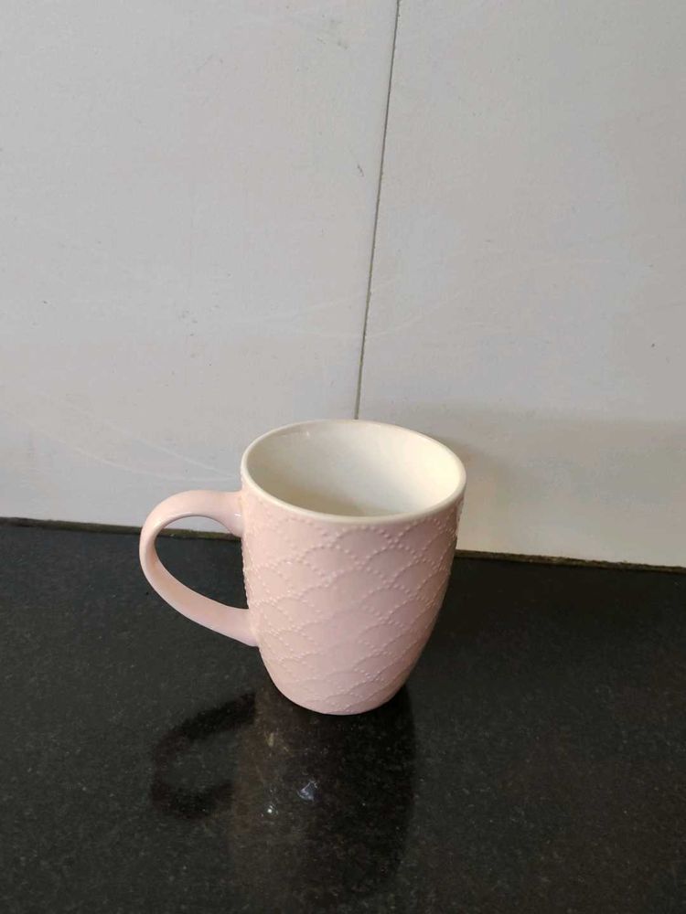 Ceramic Pink Tea/ Coffee Cup 200ml