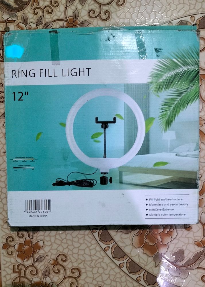 Ring Fill Light And Stand New