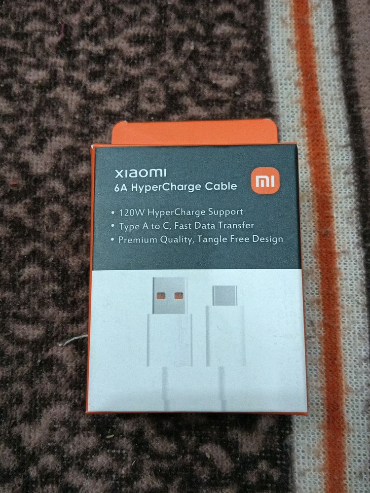 Xiaomi Fast Charging Real Cable With Warranty