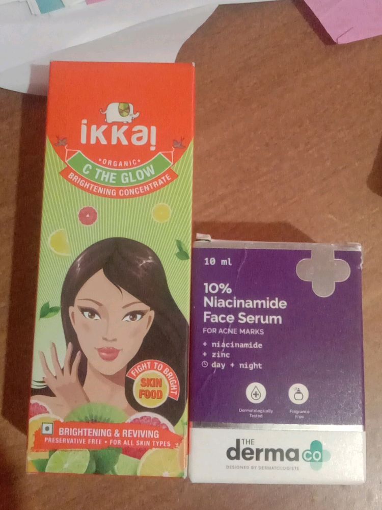 Derma Co And Ikkai Serum