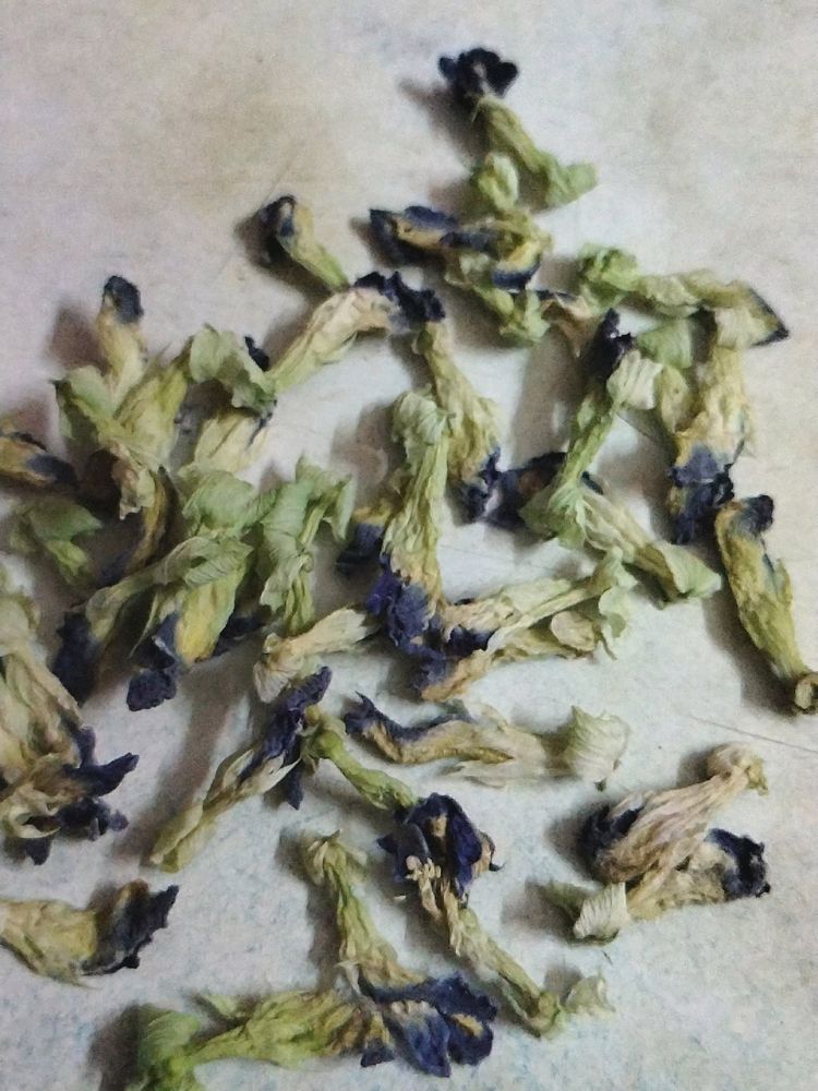 Dried Blue Pea/Butterfly/Aparajita Flowers 200 Gms