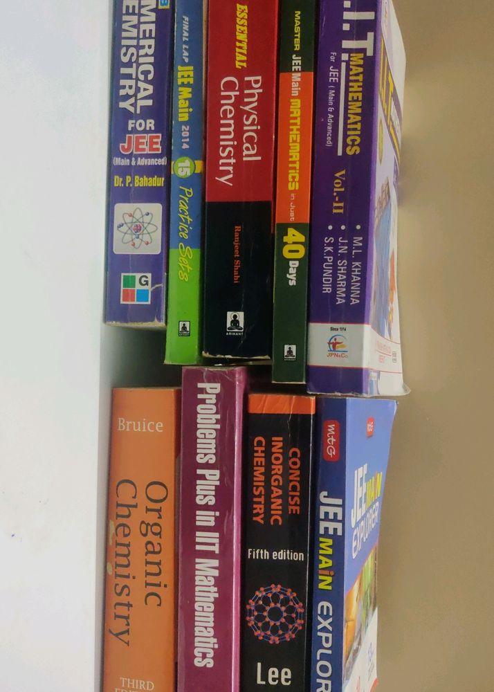 JEE, IIT, CHEM preparation Books