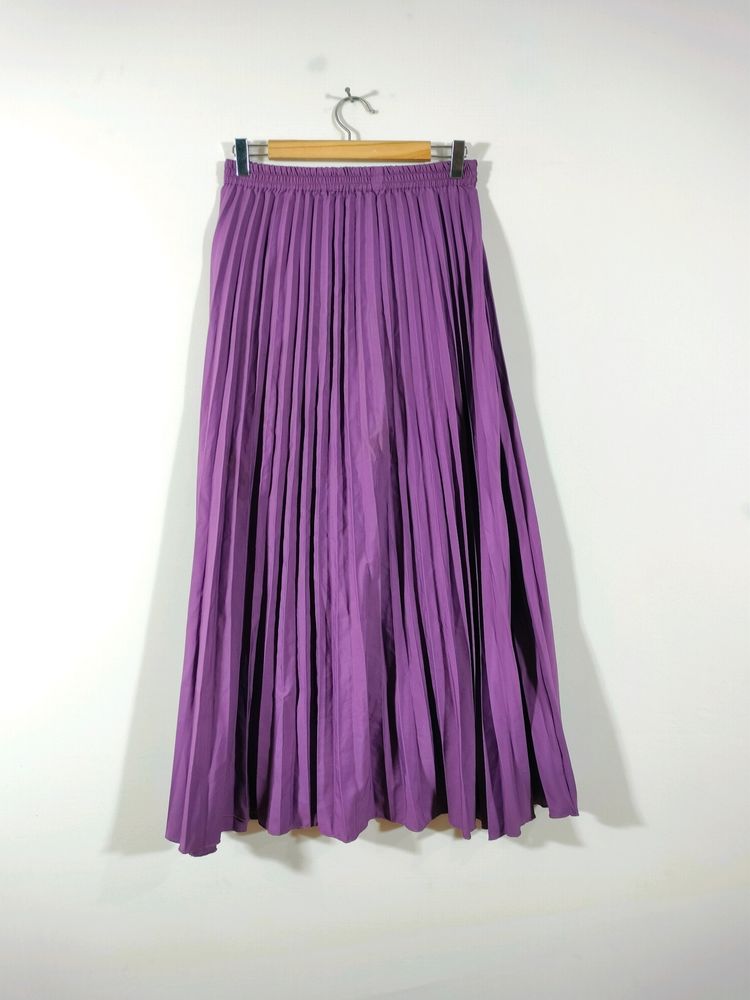 Purple Casual Skirt (Women's)