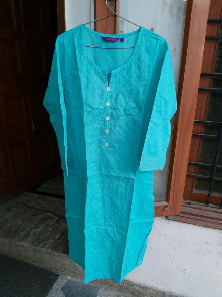 Srishti Green Kurta