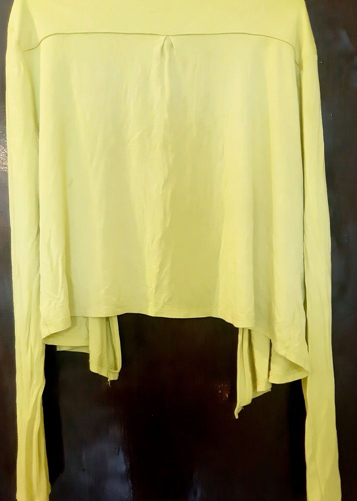 Neon Yellow Small Size Shrug