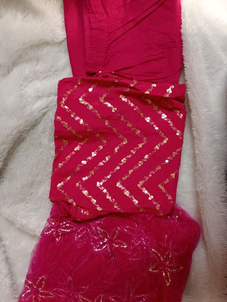 Suit Pant With Dupatta