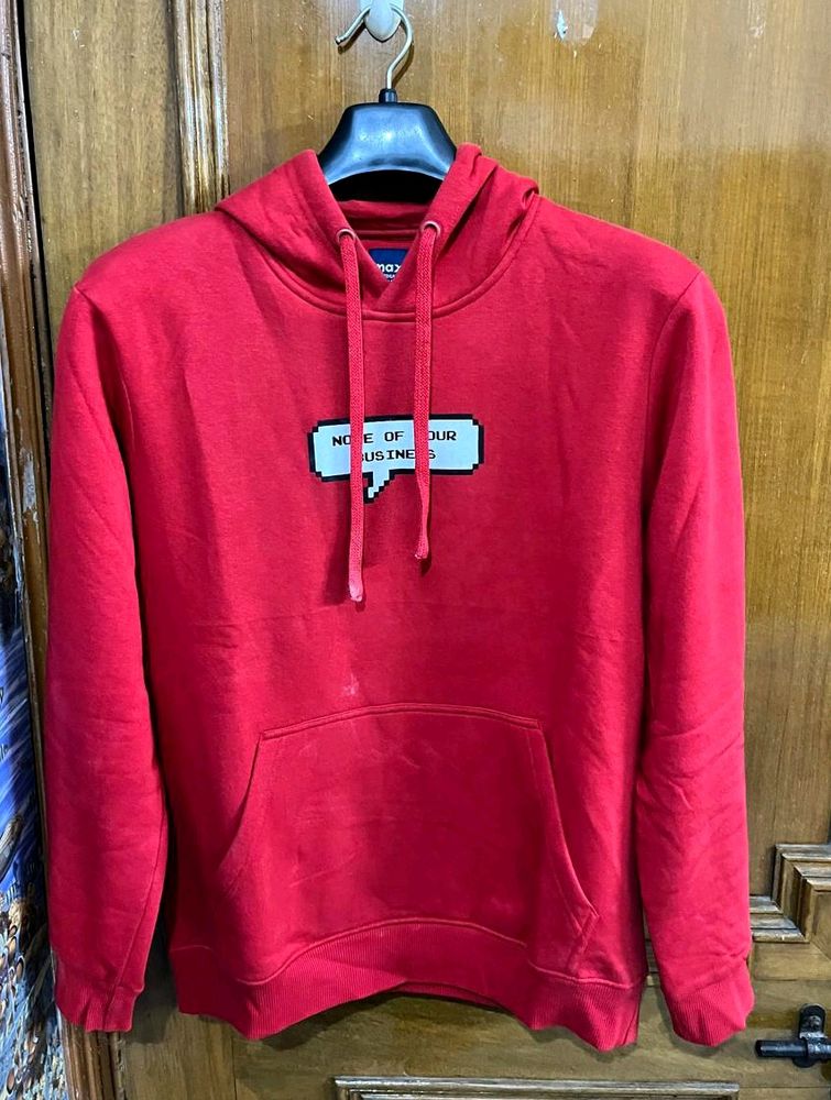 MAX RED HOODIE