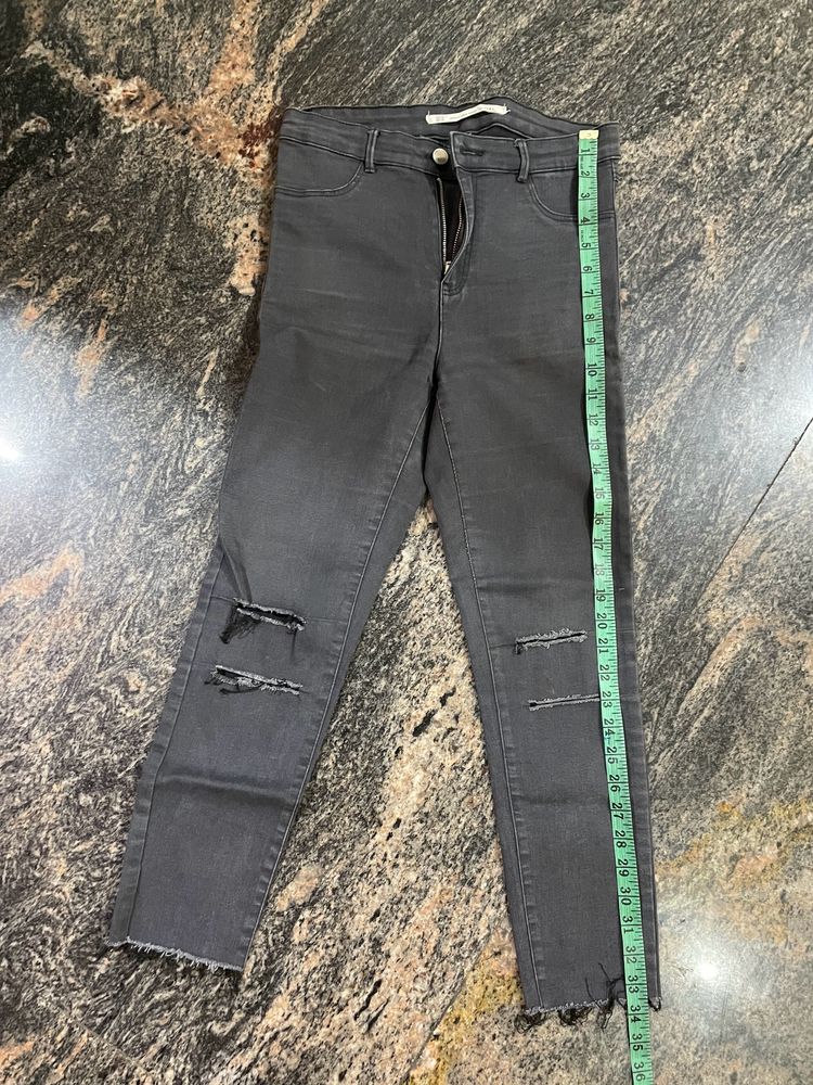 Zara High Waist Jeans