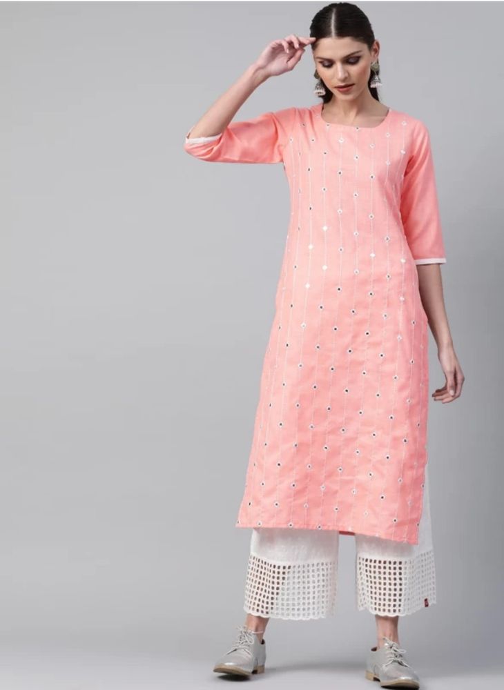 Libas Straight Fit-Cotton Kurti For Women